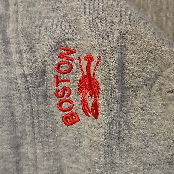 Grey Boston Hoodie Size M - Picture 5 of 5